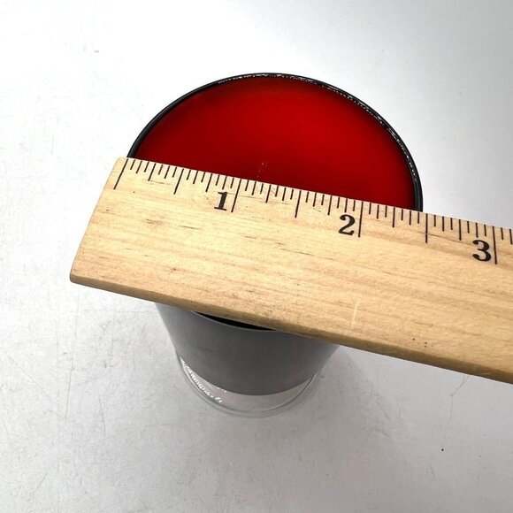 Arcoroc France Wine Glass Ruby Red Clear Stemmed -Great - Picture 6 of 10